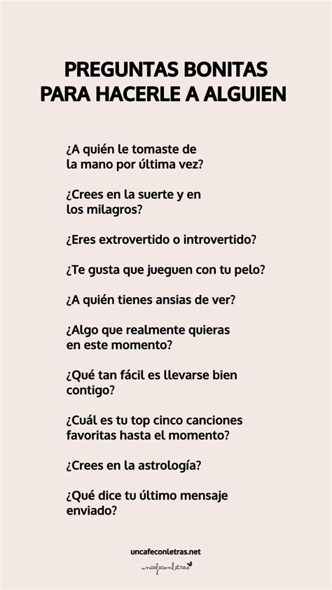 preguntas para conocer a alguien que te gusta|200 preguntas para conocer mejor a alguien según。